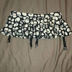 Trashy Lingerie Skull Mini Kilt